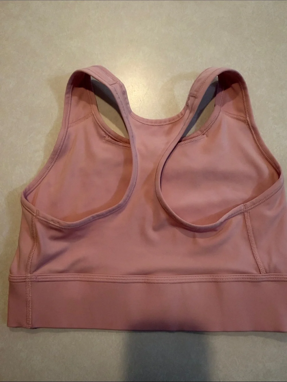 Nike Rose Pink Racerback Medium-Impact Sports Bra